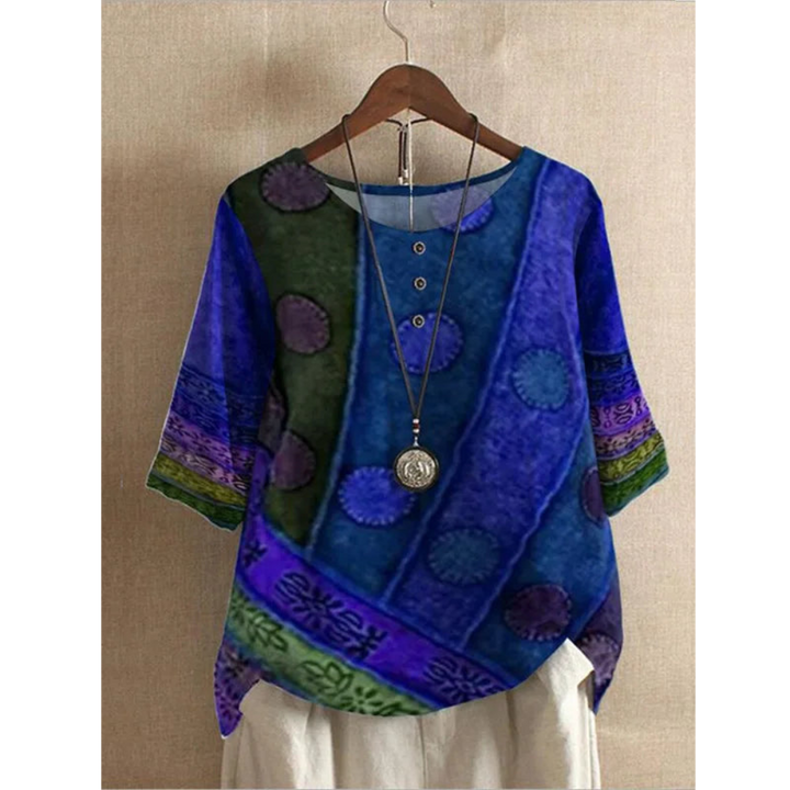 Valerie - Haut boho coloré