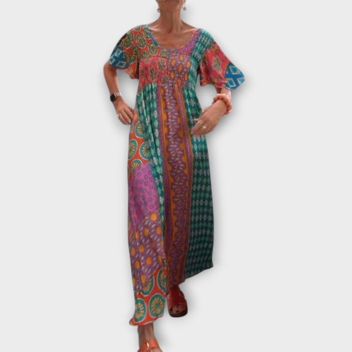 Melania - Robe Boho Vibrante