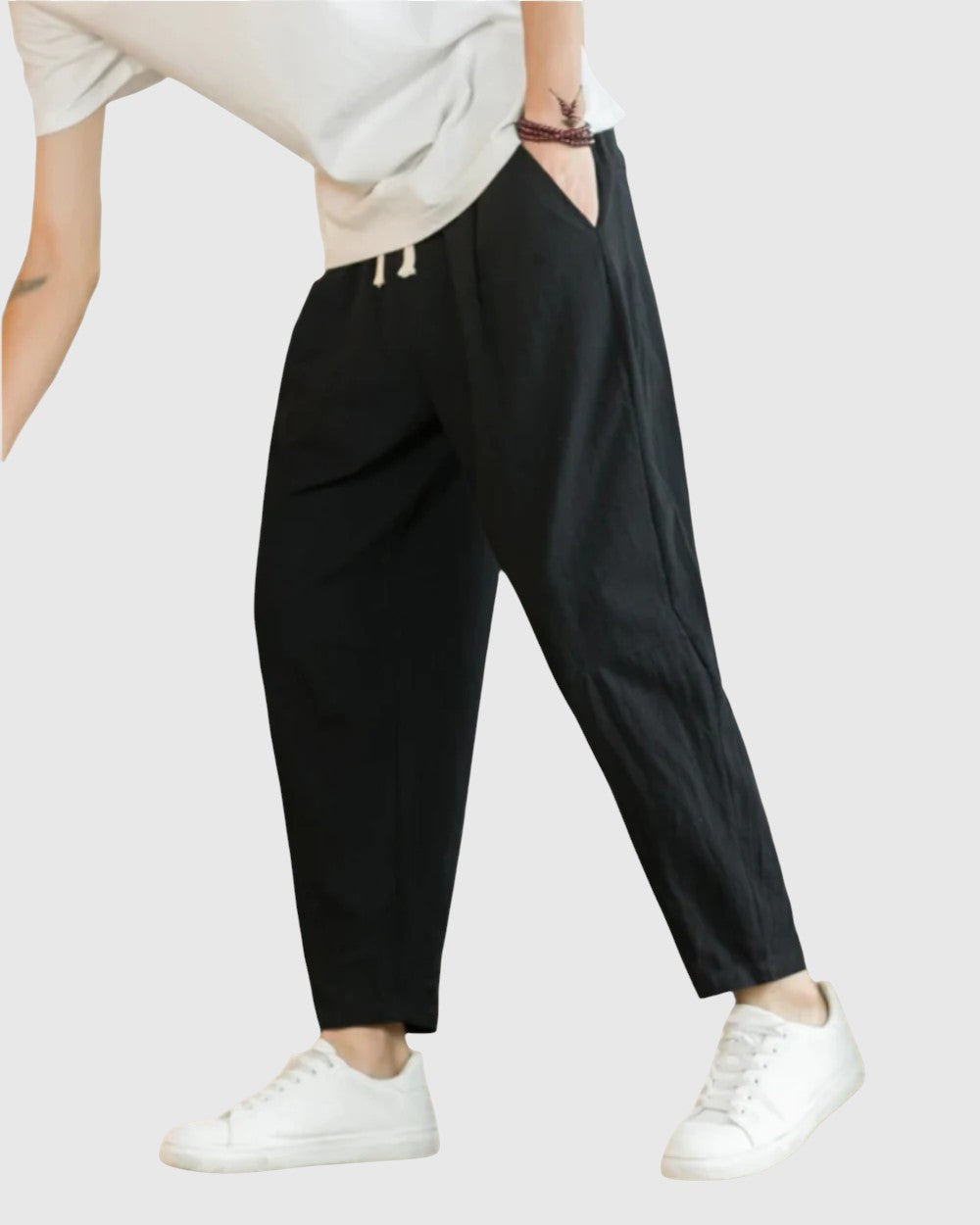 Libuše - Pantalons en coton Roma