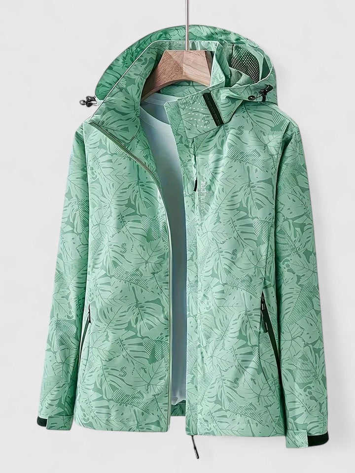 Thanyelle – Veste élégante avec imprimé botanique