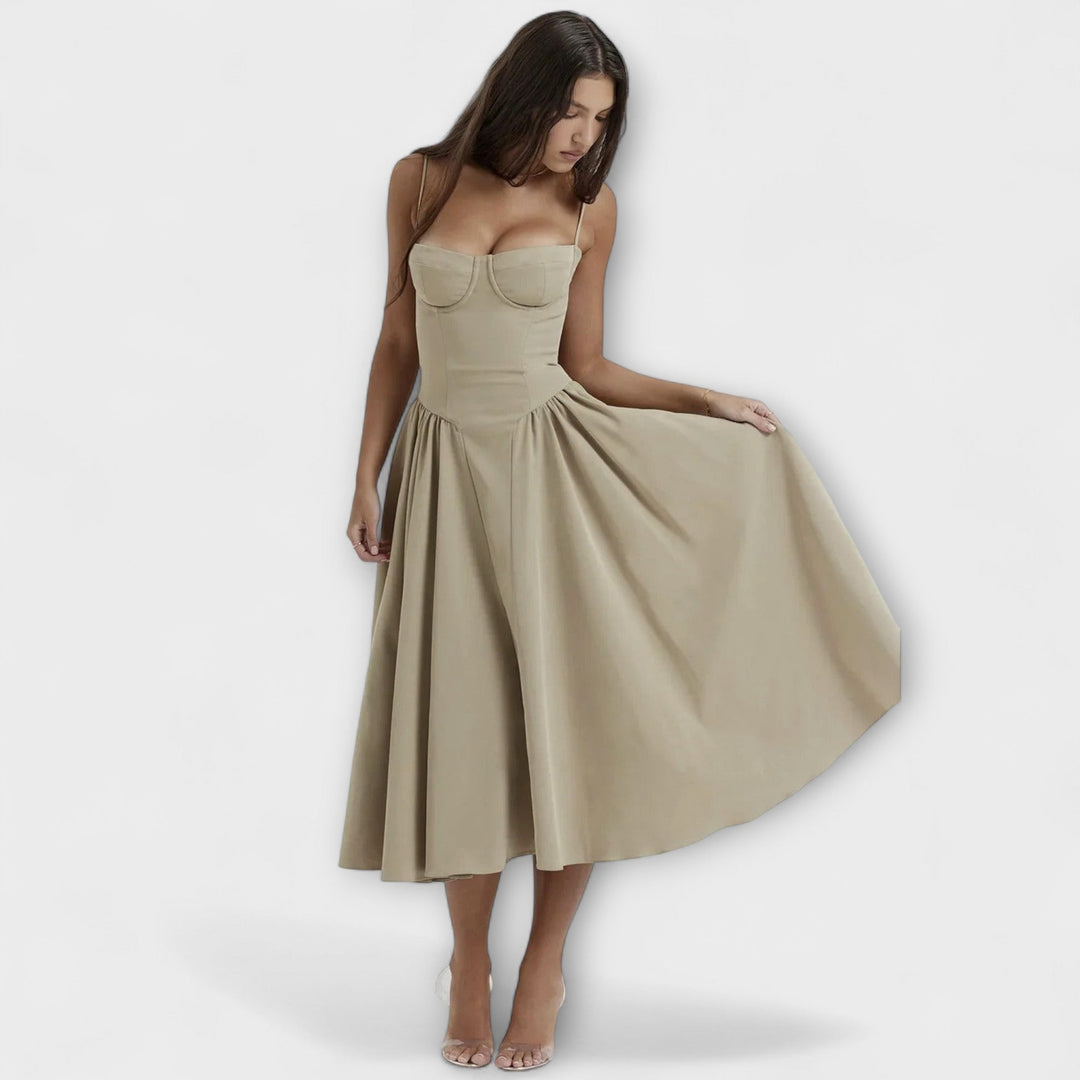 Rosalie - Robe corset élégante sans manches