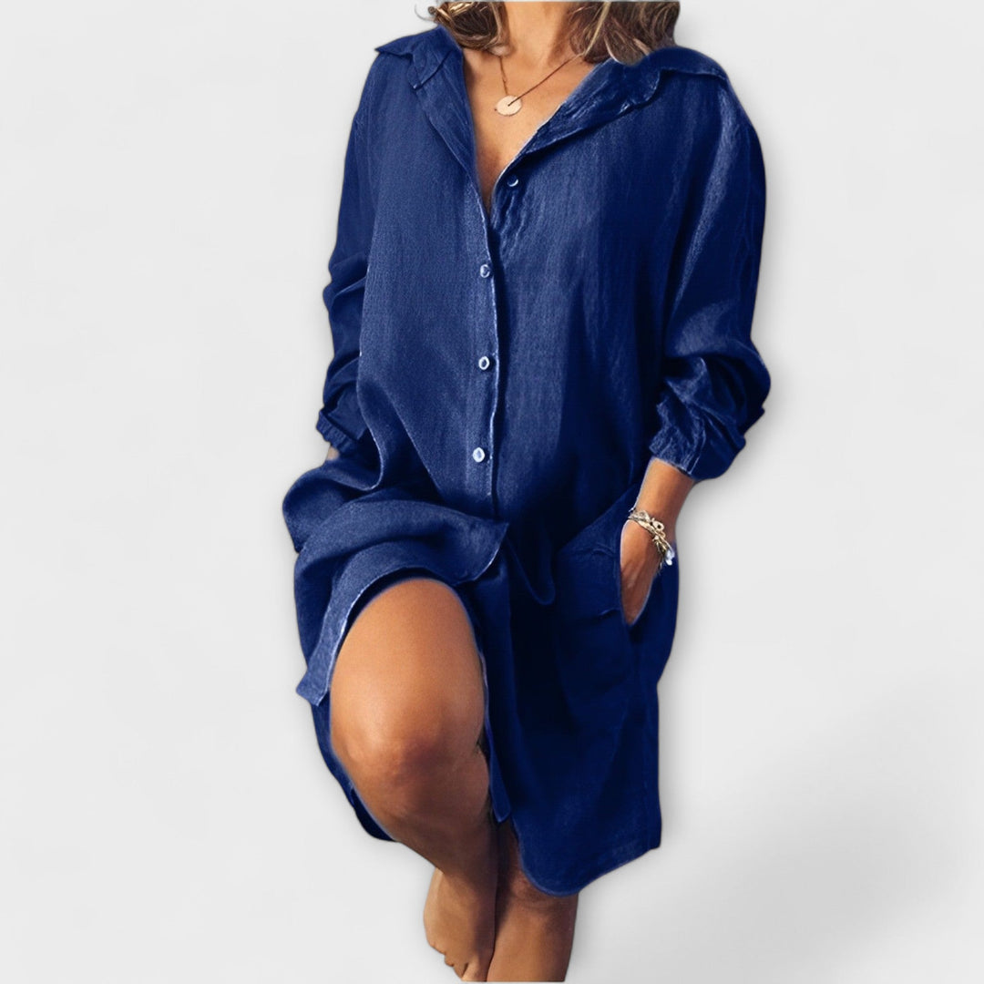 Chemise en lin décontractée pour un usage quotidien