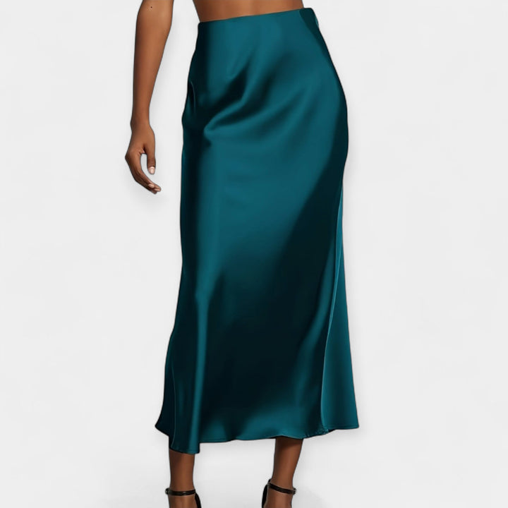 Marie - Jupe midi haute et élégante