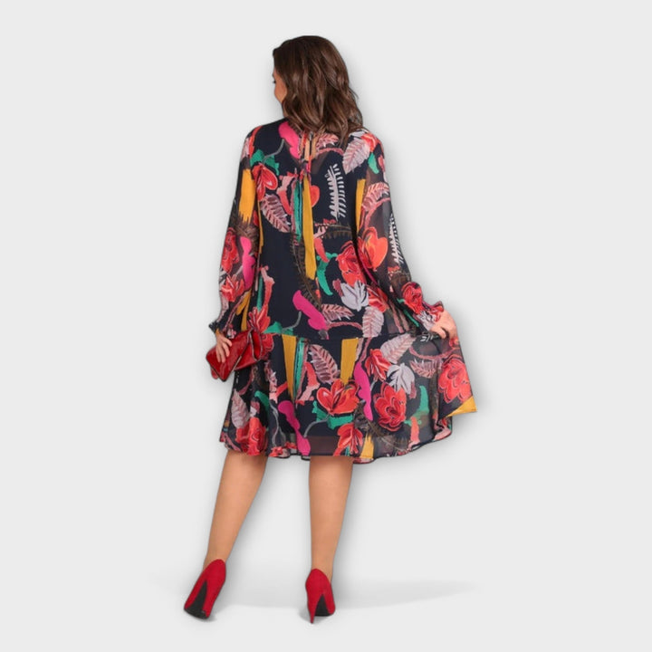 Caroline - Robe élégante pour les rondes pour un maximum de confort