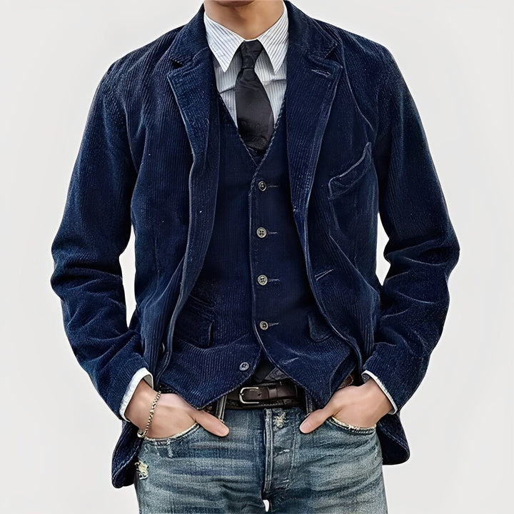 Viktor – Manteau élégant avec gilet