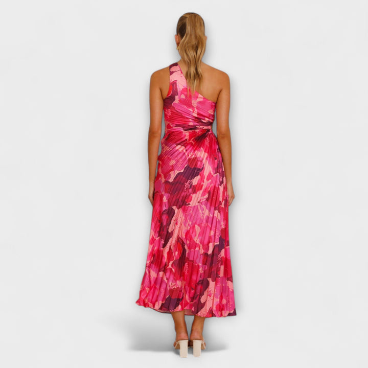 Sienna - Robe Maxi Élégante avec Découpe