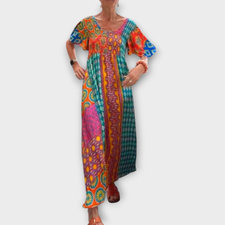 Melania - Robe Boho Vibrante