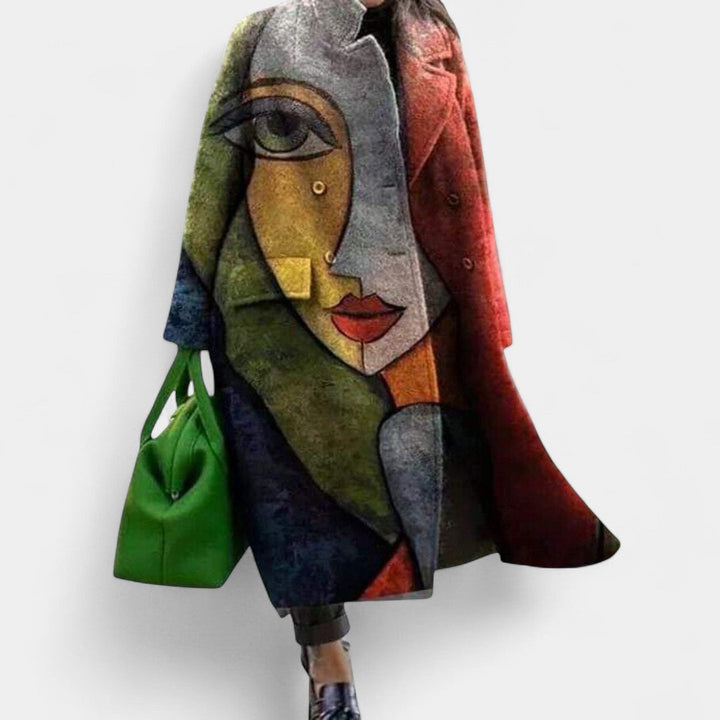 Tereza – Manteau réversible élégant