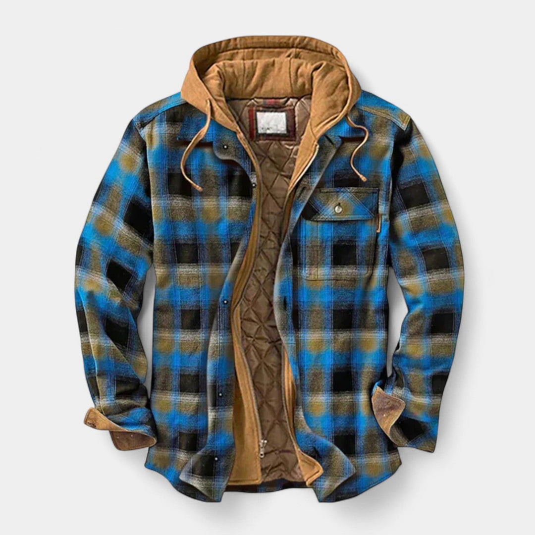 Thomas – Veste patchwork stylée pour hommes confiants