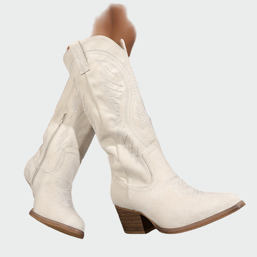 Bottes western brodées élégantes