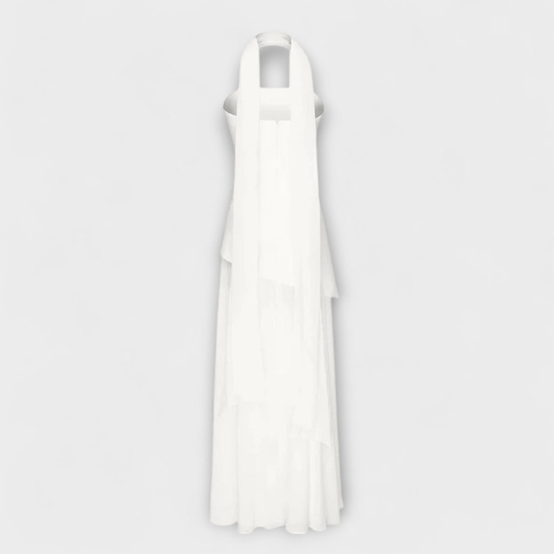 Goldie - Robe Maxi en Chiffon
