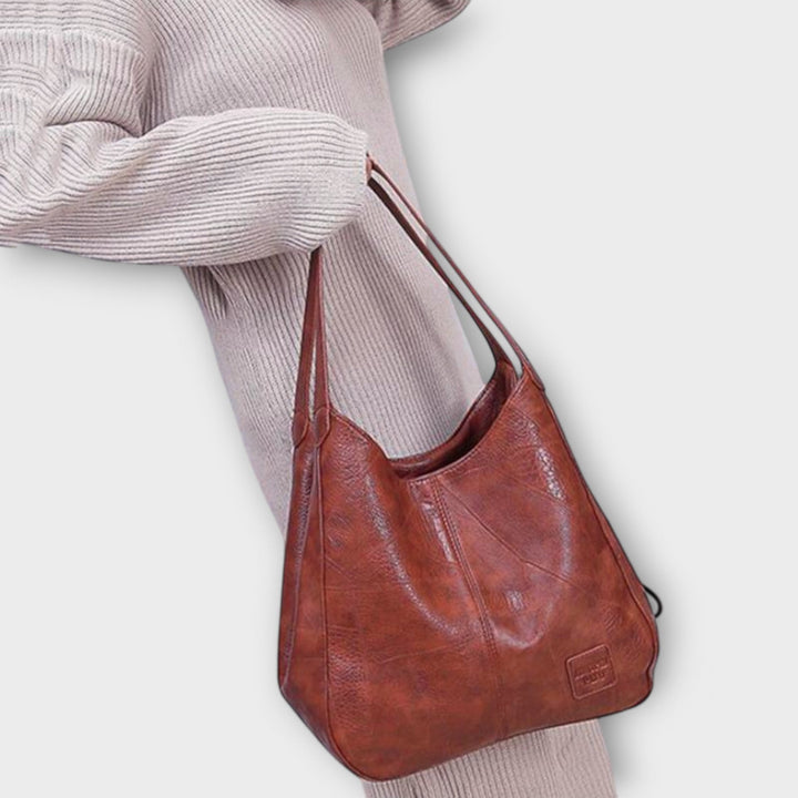 Cécile. - Sac en cuir vintage