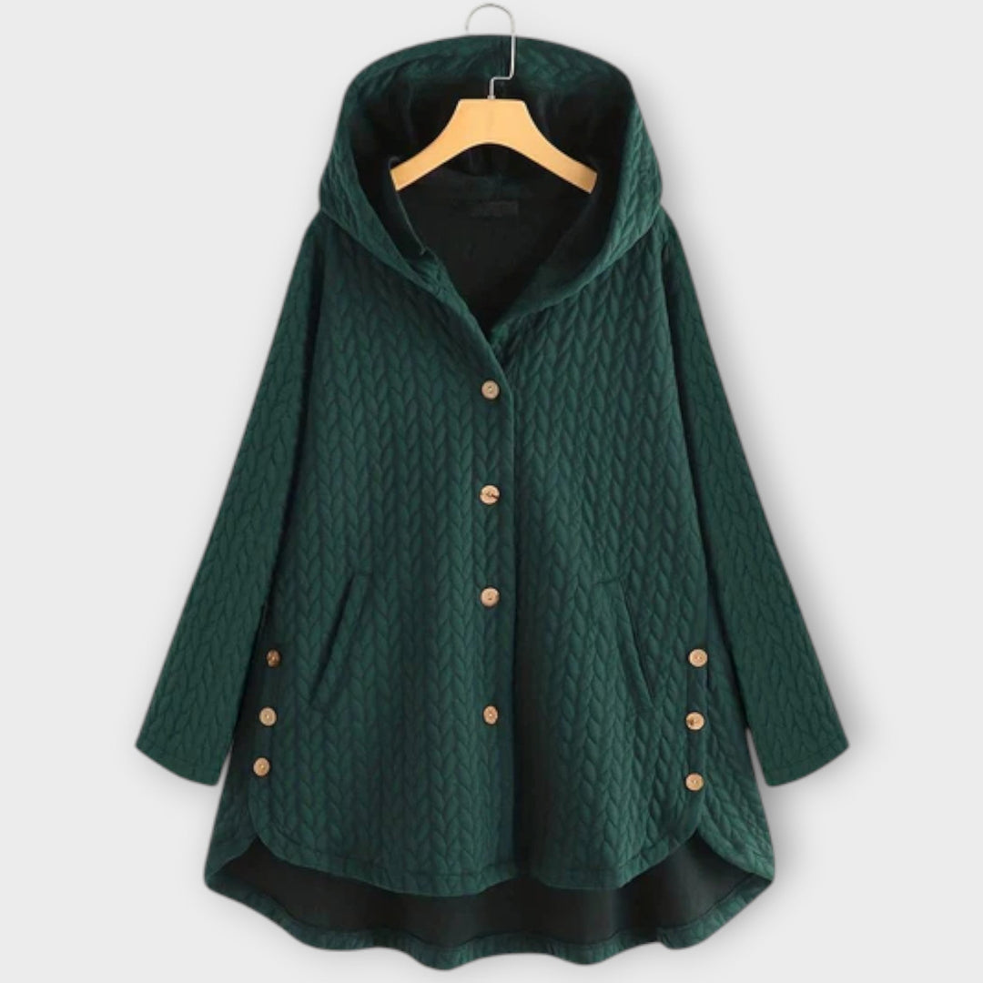 Leslie - Veste à Boutons Chaude