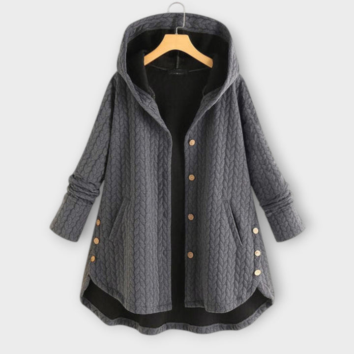 Leslie - Veste à Boutons Chaude