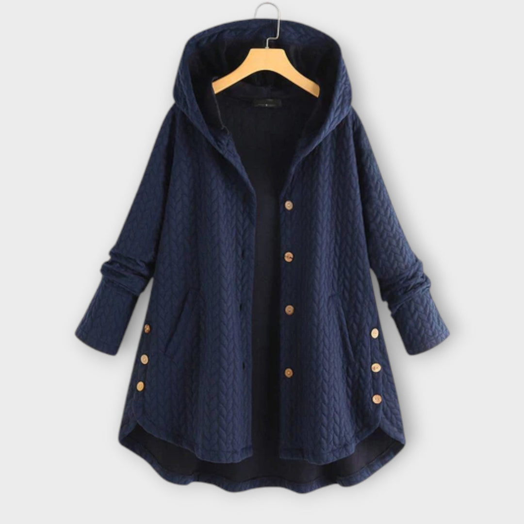 Leslie - Veste à Boutons Chaude