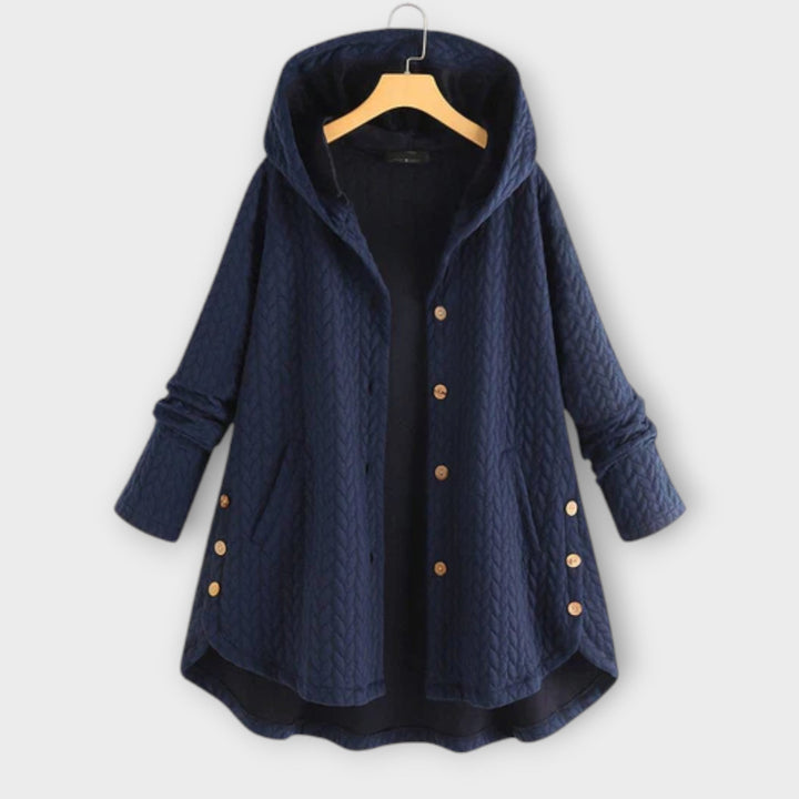 Leslie - Veste à Boutons Chaude