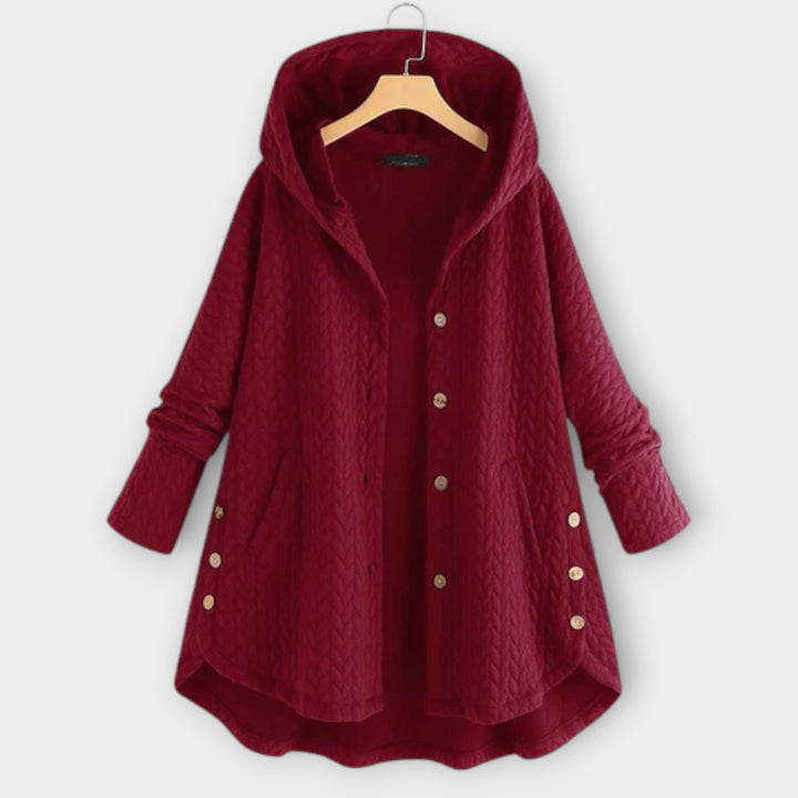 Leslie - Veste à Boutons Chaude