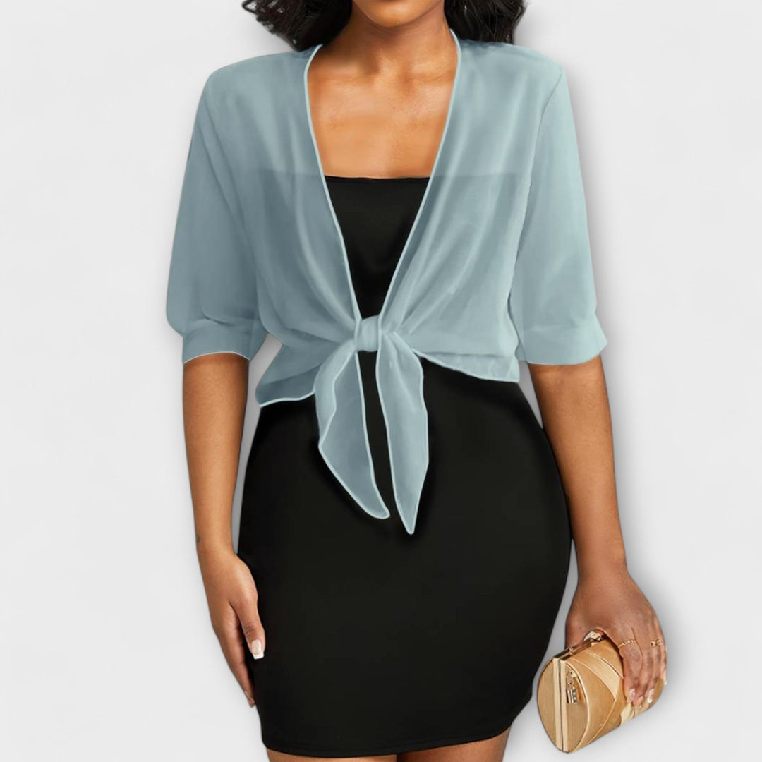 Olivia - Blouse à devant ouvert