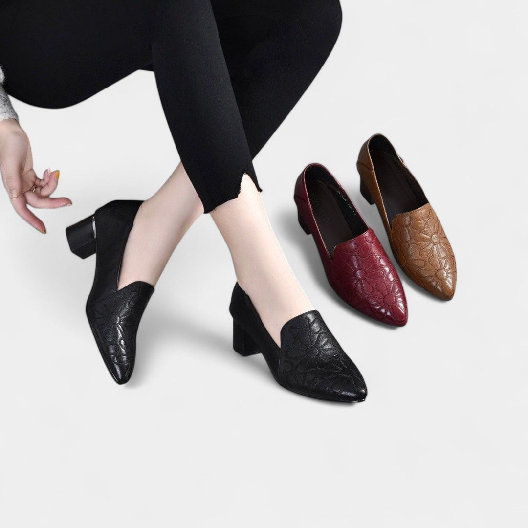 Olene – Escarpins avec broderie