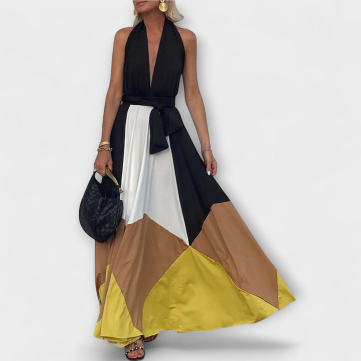 Nava - Robe longue à dos nu