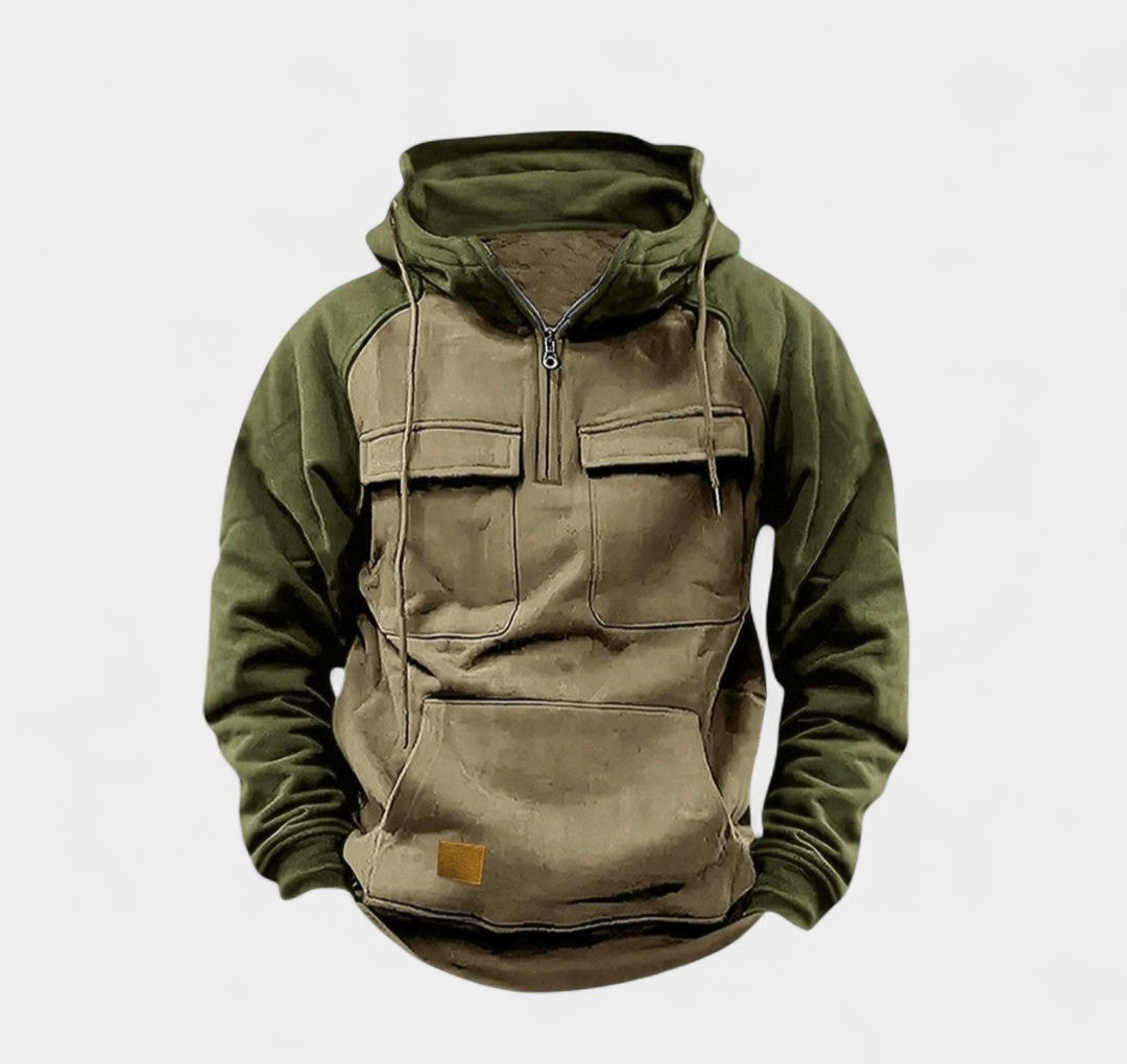 Lukáš – Sweatshirt d'hiver multifonction avec capuche