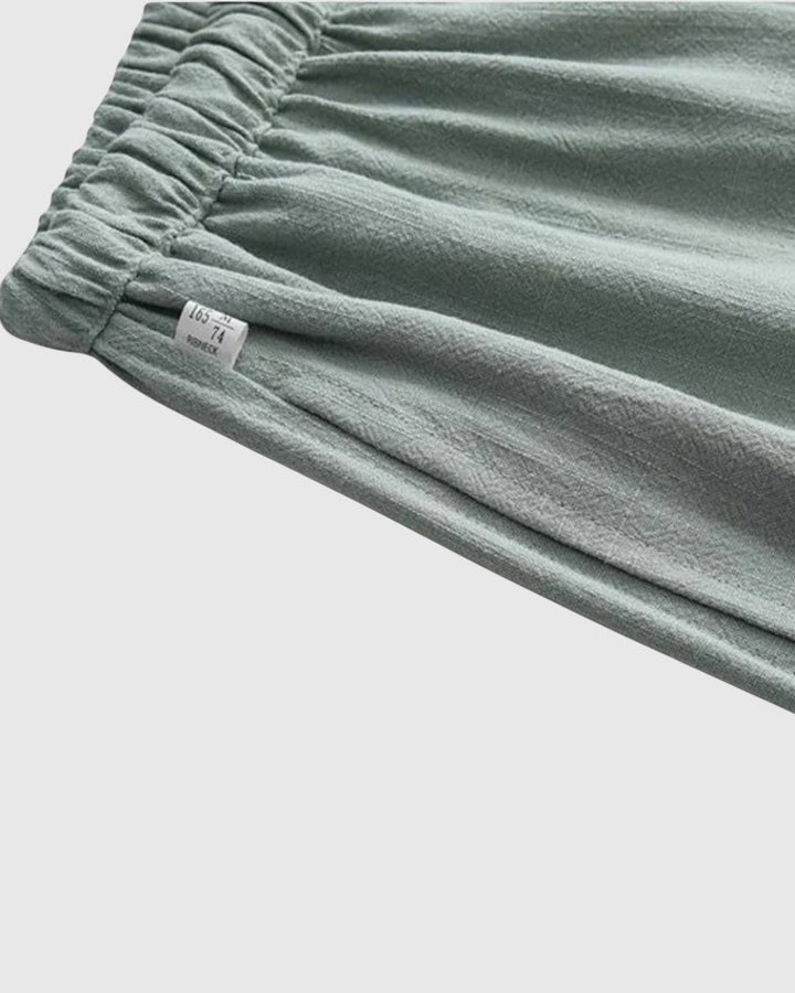 Libuše - Pantalons en lin Rio de Janeiro