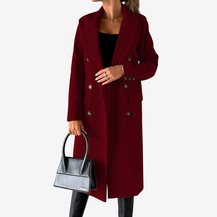 Rosella™ Manteau Long et Élégant