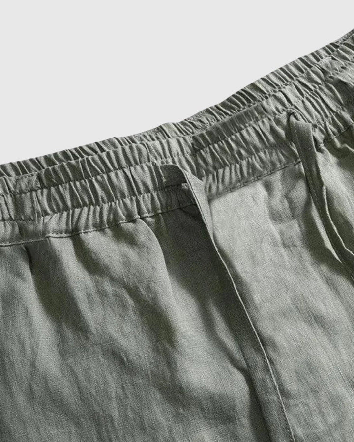 Libuše - Pantalons en lin Palm Springs