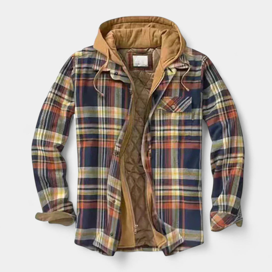 Thomas – Veste patchwork stylée pour hommes confiants