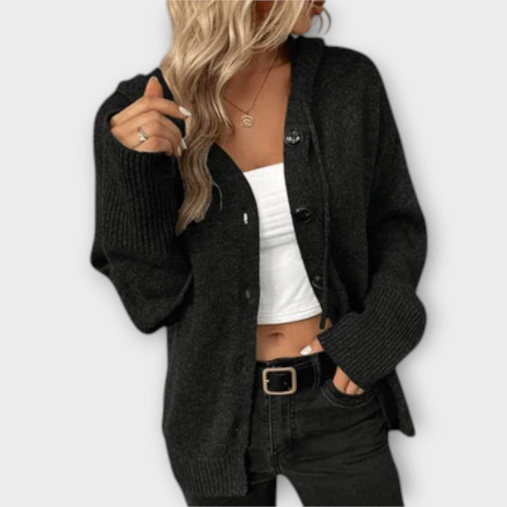 Brittan - Gilet en tricot avec boutons