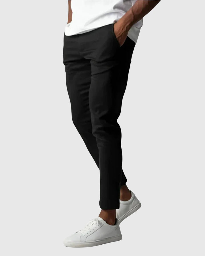 Libuše - Pantalon Elio Stretch en coton