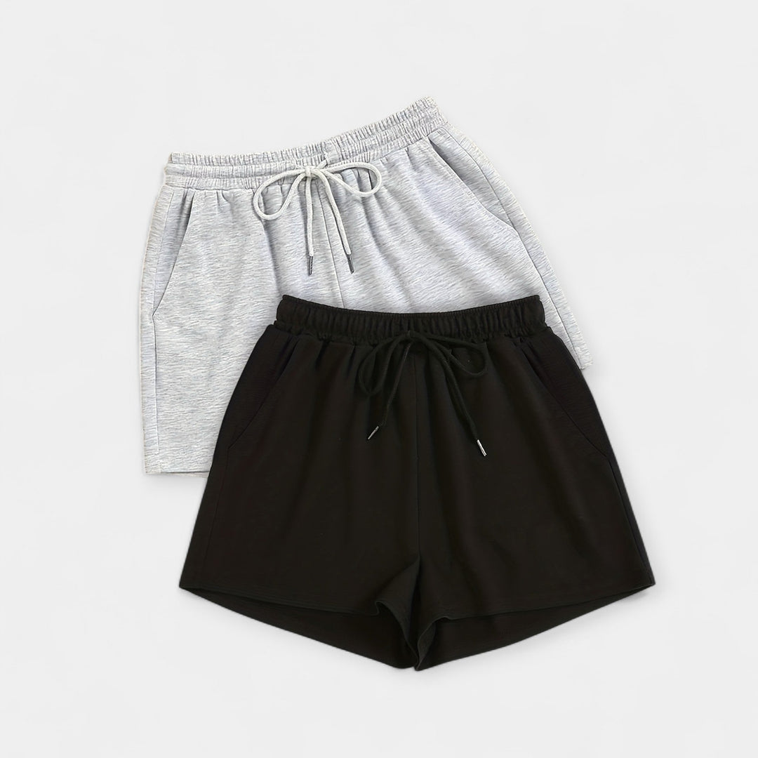 Shorts d'été avec cordon de serrage réglable