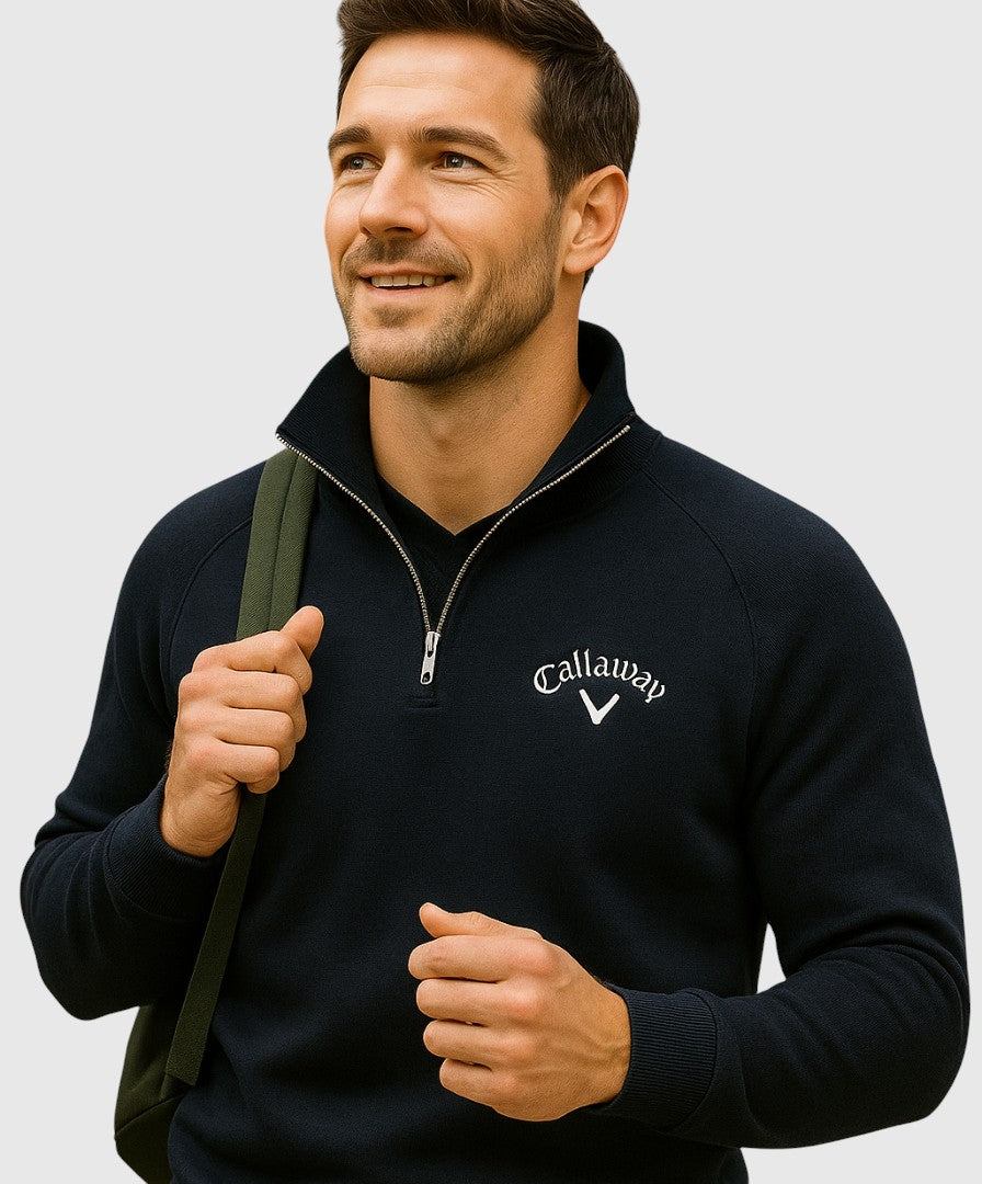 Petr – Sweat Callaway avec Zip Demi