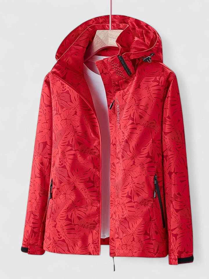 Thanyelle – Veste élégante avec imprimé botanique