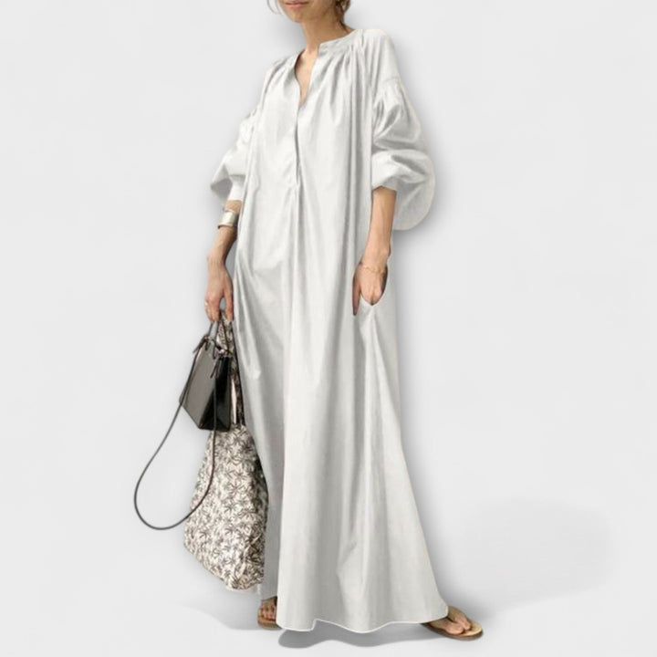 Gerhilde – Robe Midi Élégante