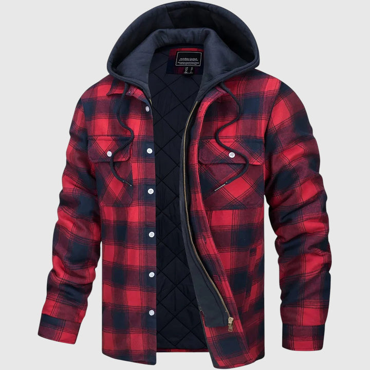 Arend – Veste chaude en mélange de laine premium