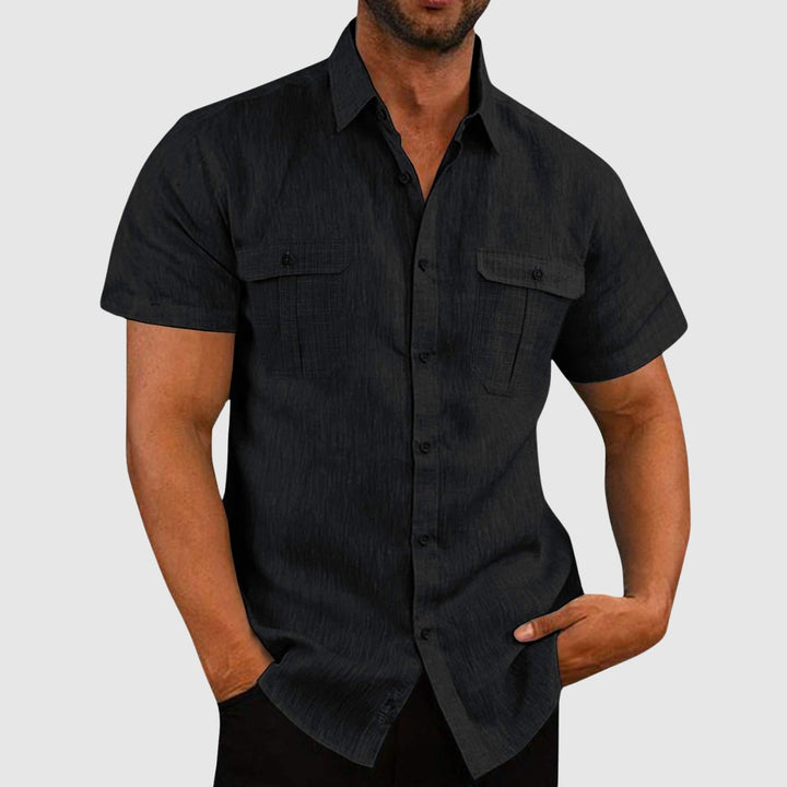Libuše – Chemise décontractée à manches courtes