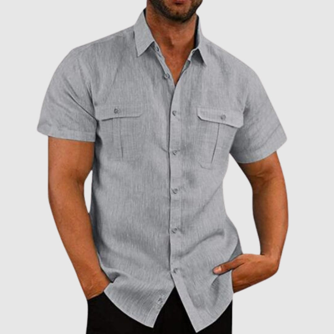Libuše – Chemise décontractée à manches courtes