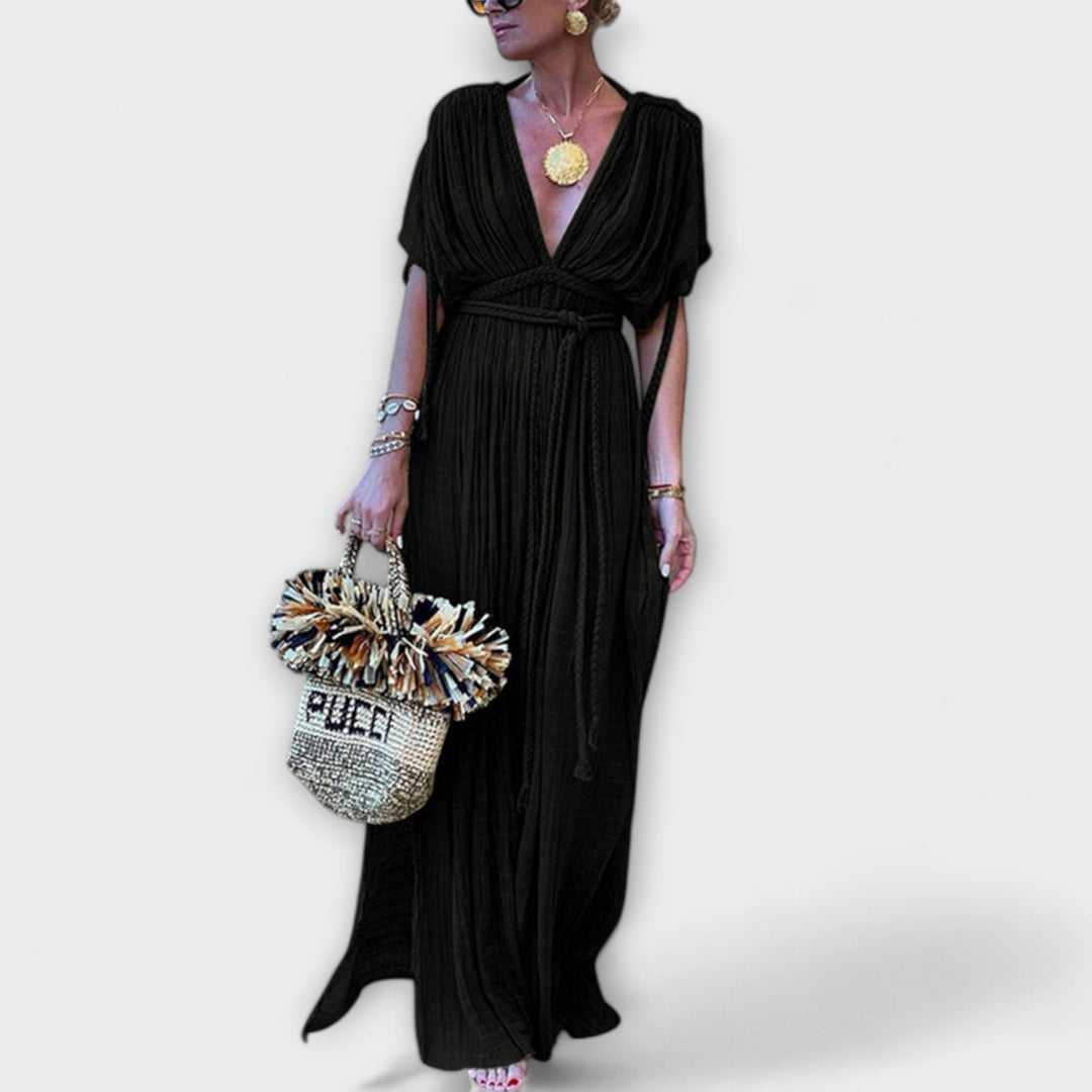 Robe Maxi Kimono de Style Grec