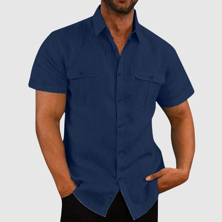 Libuše – Chemise décontractée à manches courtes