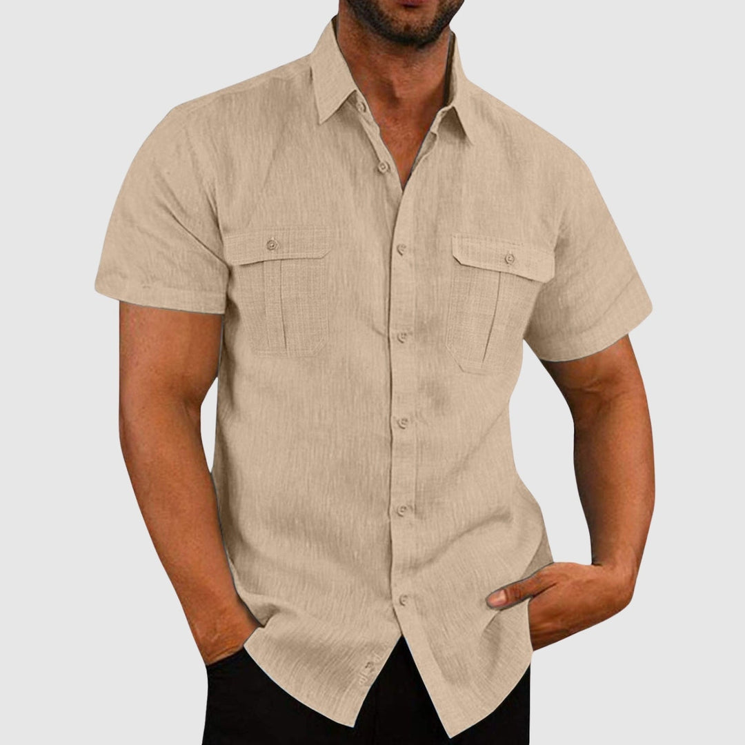 Libuše – Chemise décontractée à manches courtes