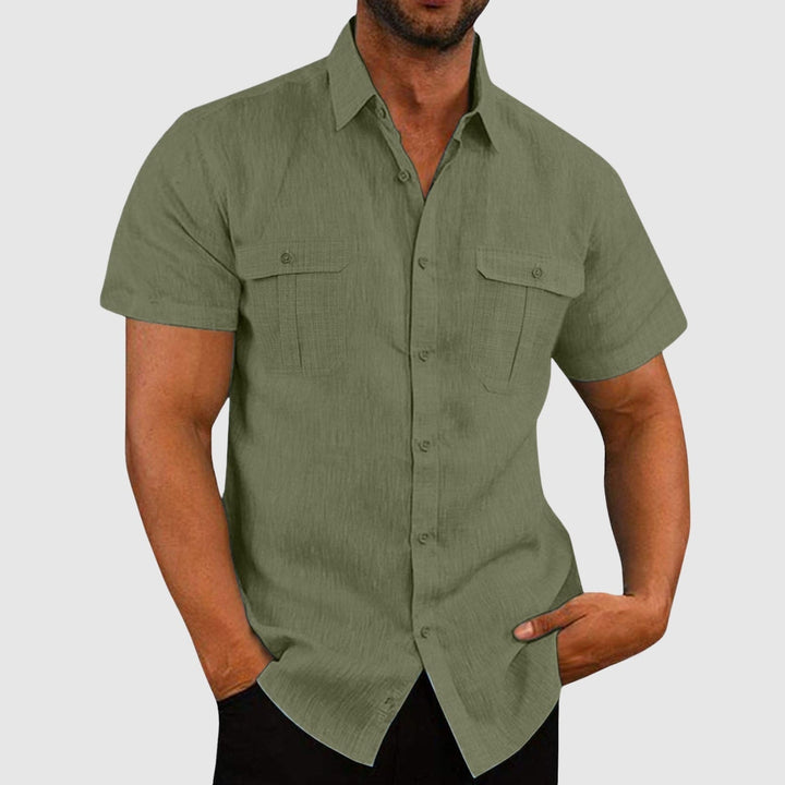Libuše – Chemise décontractée à manches courtes