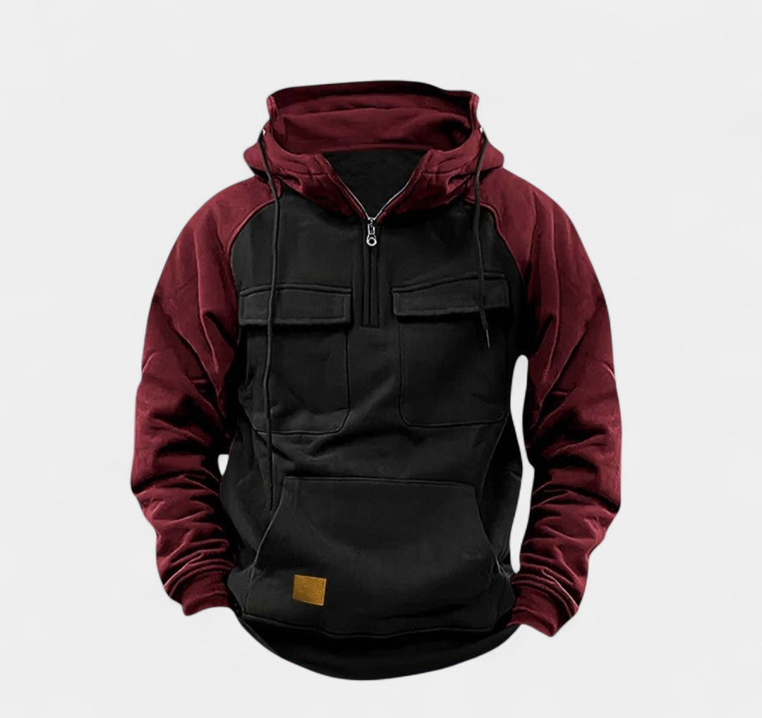 Lukáš – Sweatshirt d'hiver multifonction avec capuche