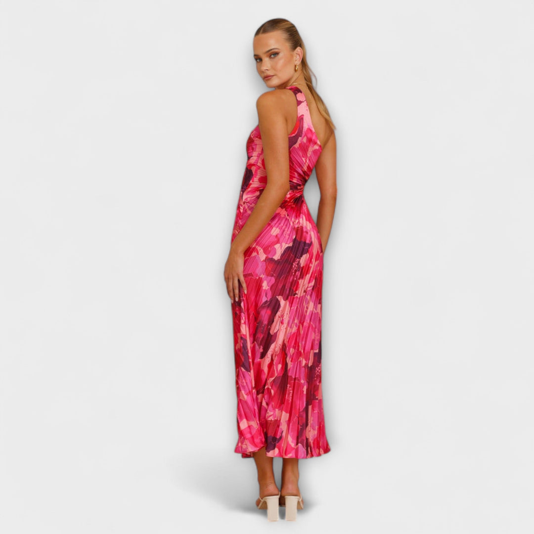 Sienna - Robe Maxi Élégante avec Découpe