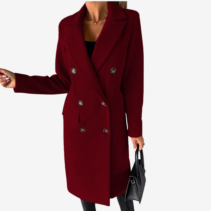 Rosella™ Manteau Long et Élégant