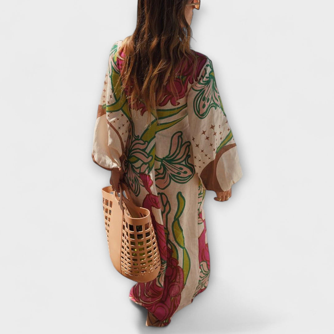 Tracey - Robe maxi avec lien