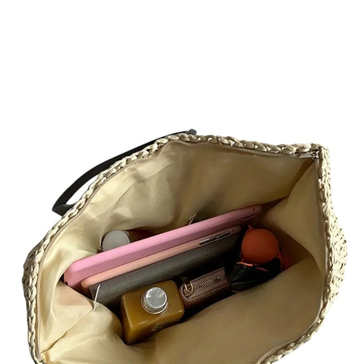 Cécile.- Sac tissé