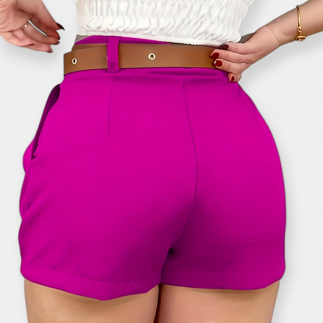Shorts à taille haute