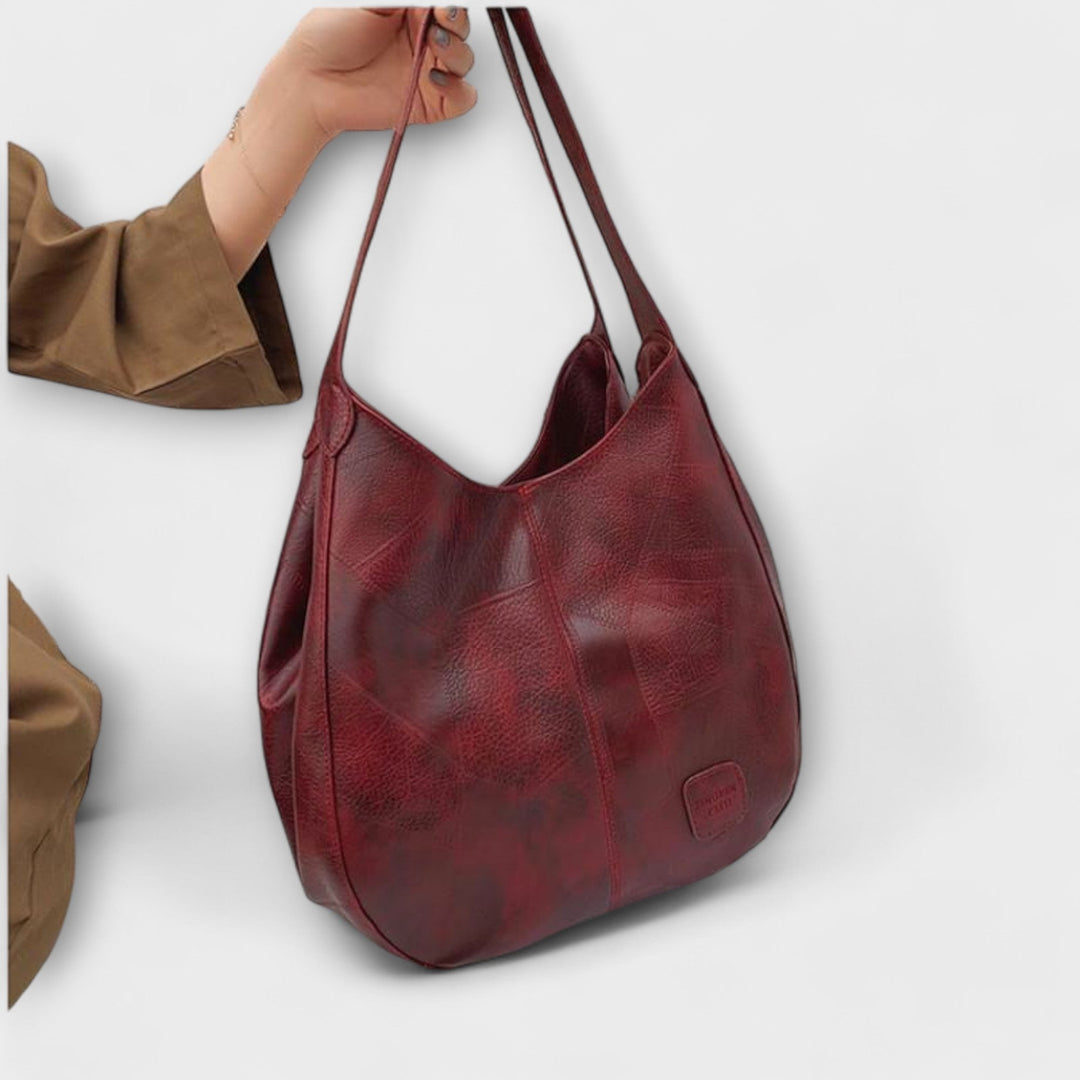 Cécile. - Sac en cuir vintage