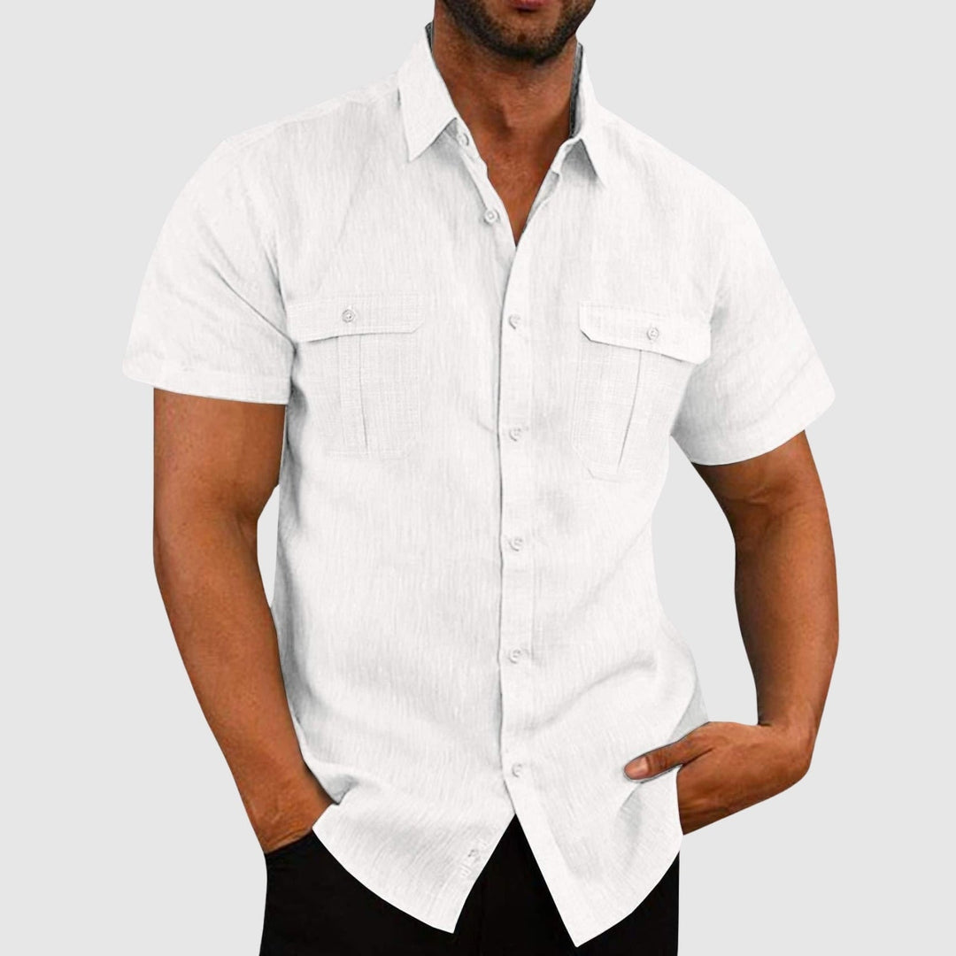 Libuše – Chemise décontractée à manches courtes